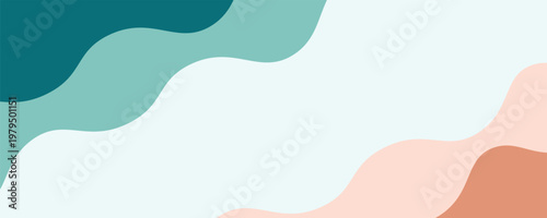 Modern colorful abstract background with dynamic wavy shapes, it can be used for advertising, marketing, presentation, business, wallpaper, vector, illustration