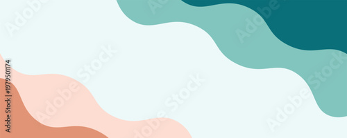 Modern colorful abstract background with dynamic wavy shapes, it can be used for advertising, marketing, presentation, business, wallpaper, vector, illustration