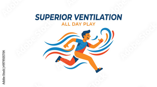 Superior Ventilation Sportswear Advertisement