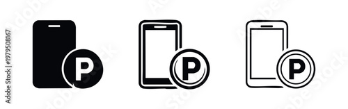 Mobile phone with reward point coin icons for mobile payment and loyalty apps