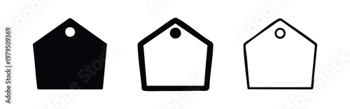 Japanese ema votive plaque icon set traditional wooden prayer tablets in outline and solid styles