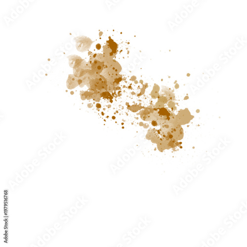 Coffee Stains Illustration 