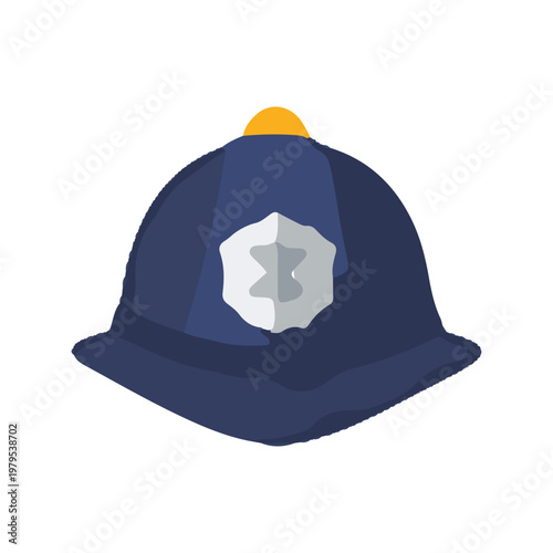 British Police Custodian Helmet Icon