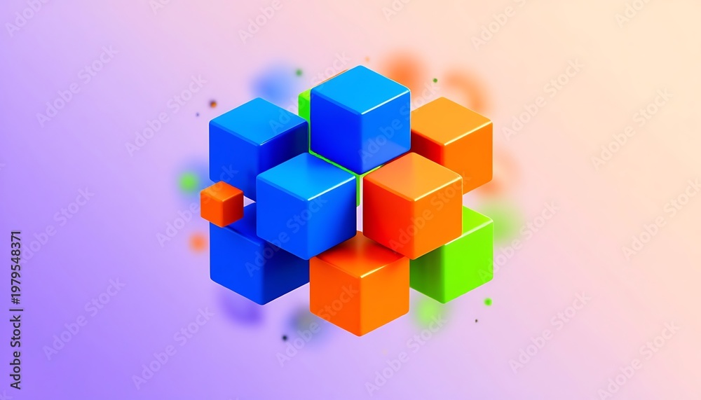 Naklejka premium abstract colorful background