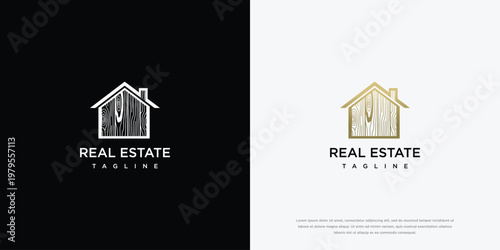Modern Minimalist House Logo Design