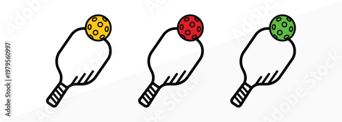 Three colorful balloons with strings a simple illustration for children's creativity