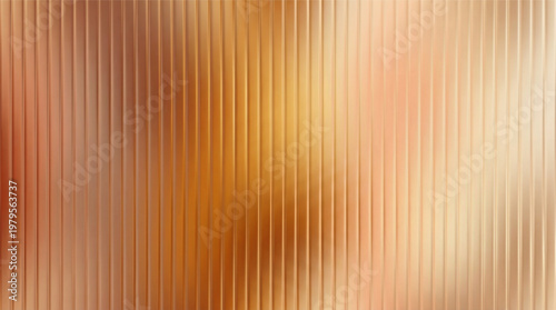 Ribbed glass texture background in abstract style. A collection of architectural surfaces, including fluted, reeded, linear, vertical, frosted, translucent, metallic, bronze, gold, and more. 4K.