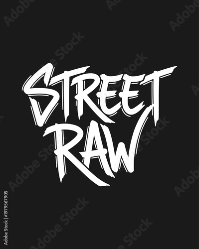 Aesthetic typography quotes design for graphic tee template urban streetwear style