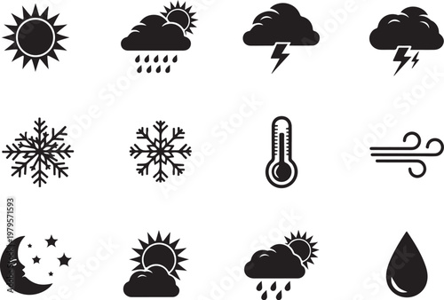 Black weather forecast