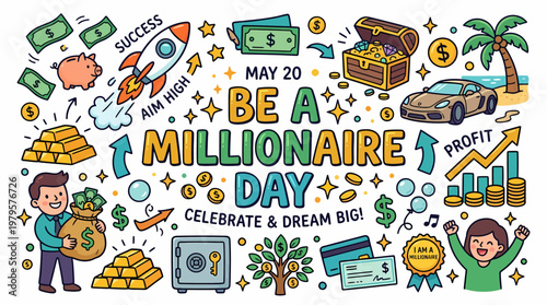 Be A Millionaire Day: Success, Wealth, and Dreams