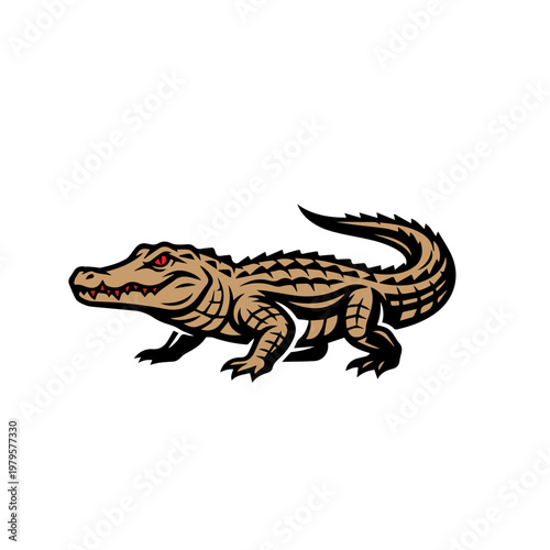 Alligator Vector Icon