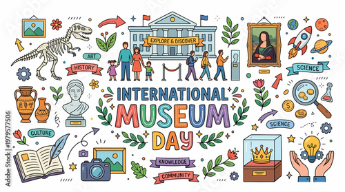 International Museum Day Celebration with Art and Science Exhibits