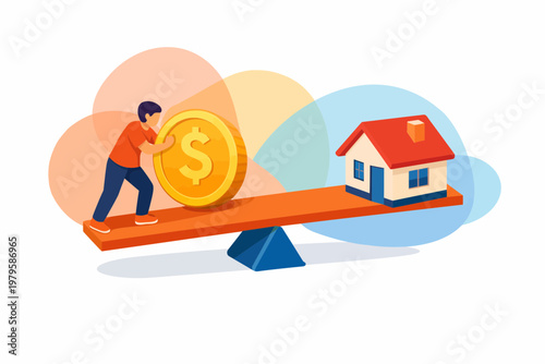 Real Estate Investment and Financial Planning Concept