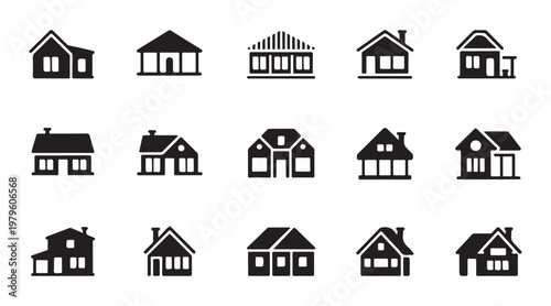 Line art folder icons representing various actions and states for computer interface user experience and data management.