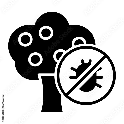 Pest icon vector. Pest control Illustration sign. Insect control symbol. pest control service logo.