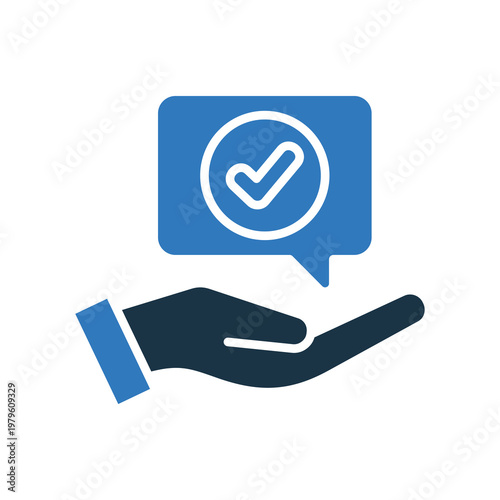 Advice mixed color icon