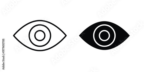 Show icon vector illustration in line style. flat silhouette designs