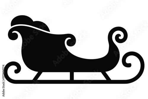 Black silhouette of a running horse with flowing mane and tail