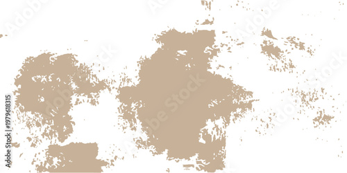 Abstract grunge vector illustration featuring ink splashes and paint blots on an aged paper texture background with a rough vintage design effect