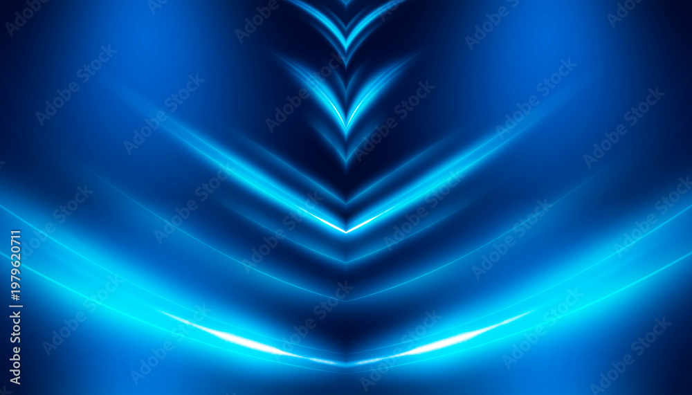 Obraz premium Abstract light shining lines background. The light speed movement concept of future technology. Futuristic, technology pattern for banner or poster design.
