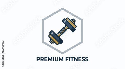 Premium Fitness Icon A Symbol of Strength, Health, and Dedication