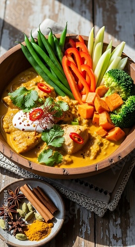 fresh vegetables on a plate