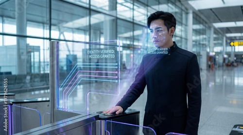 Biometric authentication and access control with facial recognition technology