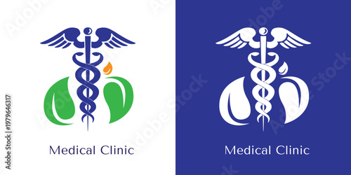 Wellness and Fitness Logo Design with Natural Elements