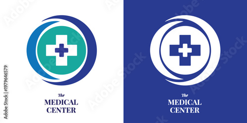 Medical Healthcare Logo Template with Professional Concept