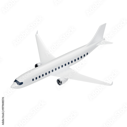 Airplane 3D Render