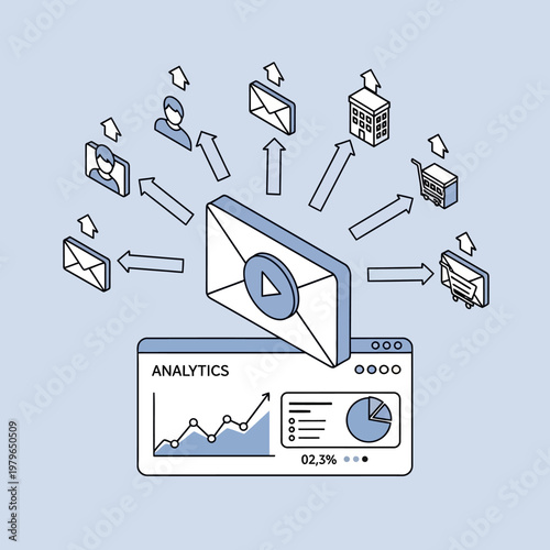 Email marketing strategy and analytics report.
