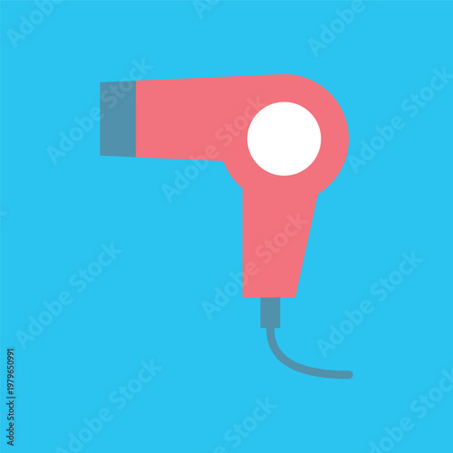 シンプルなドライヤーアイコン