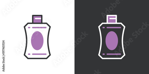 シンプルな美容化粧品アイコン