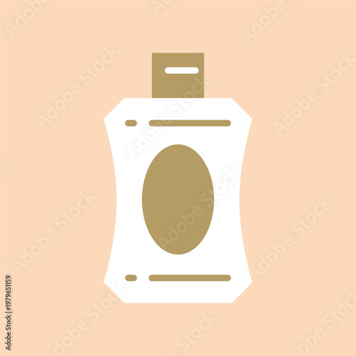 シンプルな美容化粧品アイコン