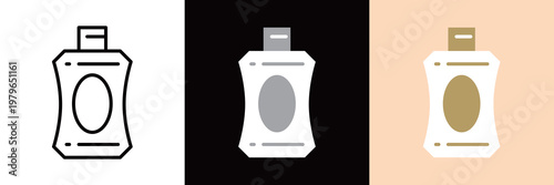 シンプルな美容化粧品アイコン