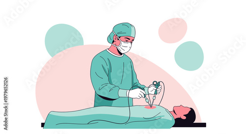 Minimally invasive surgery with robotic assistance in operating room