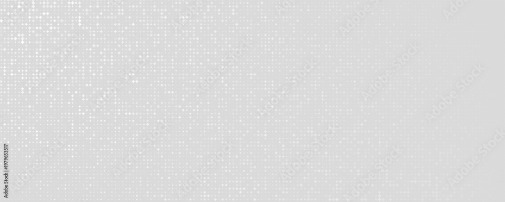 Fototapeta premium Soft Gray Halftone Dot Grid Background for Modern Design and Tech Projects