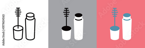 シンプルなマスカラアイコン