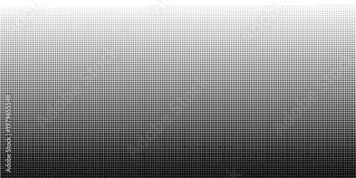 Set of halftone dots gradient pattern texture isolated on white background. Straight dotted spots using halftone circle dot raster texture. Vector blot half tone collection.