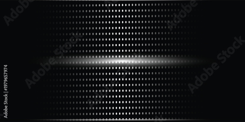 Steel grating black background With hexagonal holes