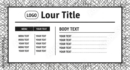 vector illustration of a set of paper