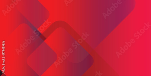 Gradient abstract red background. Elegant red smooth backdrop design. Vivid template wallpaper, graphic design illustration. Trendy modern art backdrop. 