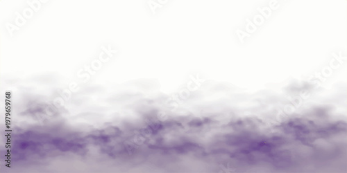 Obraz na plátne Wispy white smoke swirls like an abstract cloud against a black background, mimi