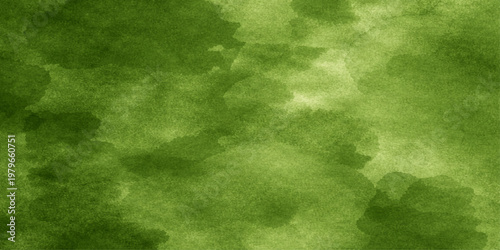 An abstract green background featuring flowing water elements blended with a vintage grunge paper texture and aged parchment design for a weathered antique aesthetic