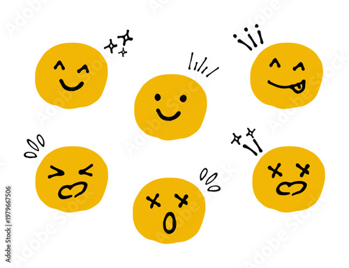 シンプルでかわいい顔文字