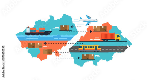 Global Logistics and Supply Chain Management Transportation of Goods via Sea, Air, and Land