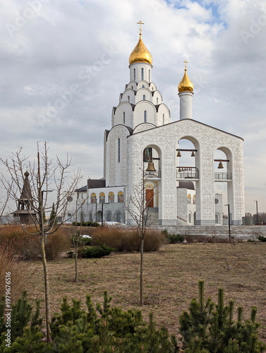 A new church in the Moscow countryside