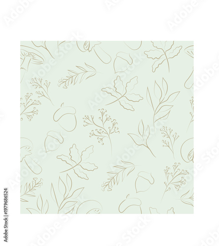 vector illustration of a frame made of white flowers