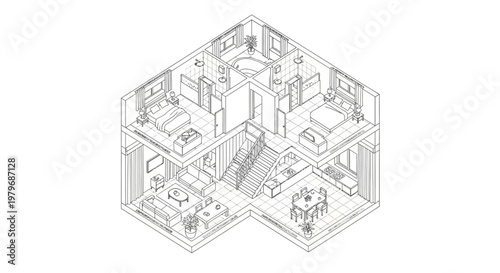 House Floor Plan Design.