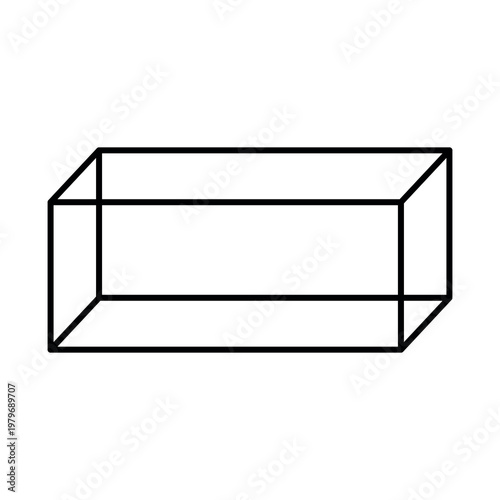 Minimalist geometric abstract shape. Clean, modern design for backgrounds and branding.